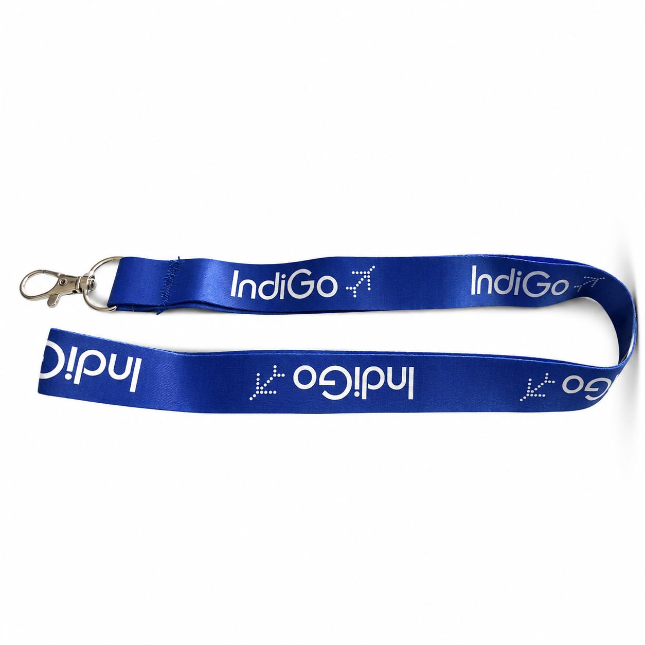 IndiGo Airlines (Blue &amp; Black) Basic Lanyard – Premium Aviation Lanyard