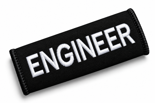 Engineer Luggage Handle Wrap – Premium Embroidered Quality