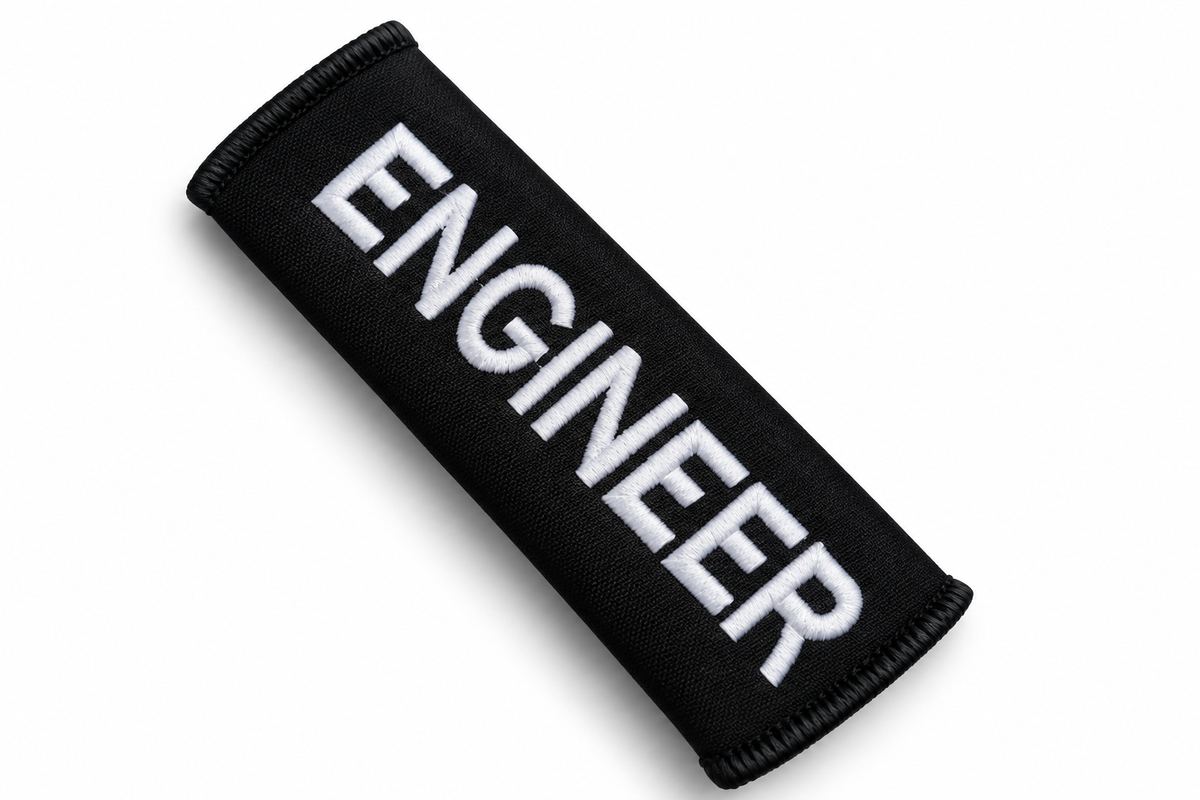 Engineer Luggage Handle Wrap – Premium Embroidered Quality