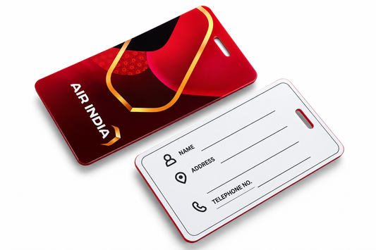 Air India Premium PVC Luggage Tag
