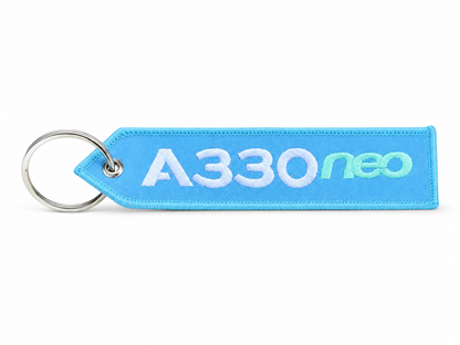 Airbus A330neo  Embroidered Bag Tag – Premium Imported Quality Keyring