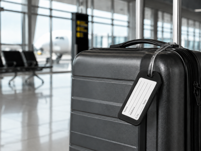 Mini Luggage Name Tag – Compact Travel ID Tag