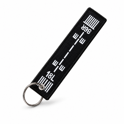 Runway Embroidery Bagtag-Keychain – Premium Imported