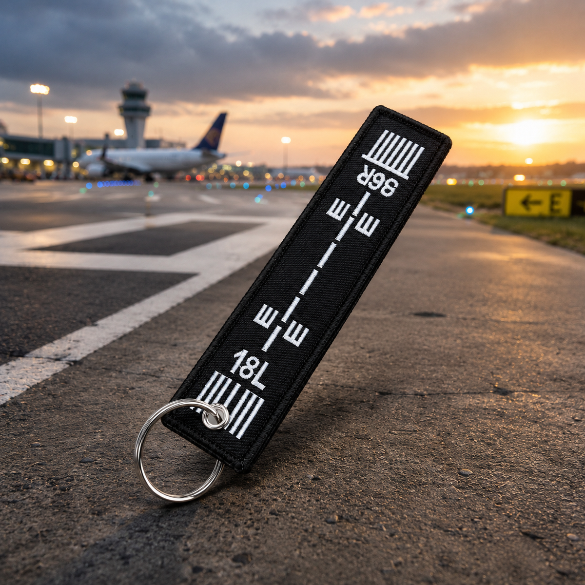 Runway Embroidery Bagtag-Keychain – Premium Imported