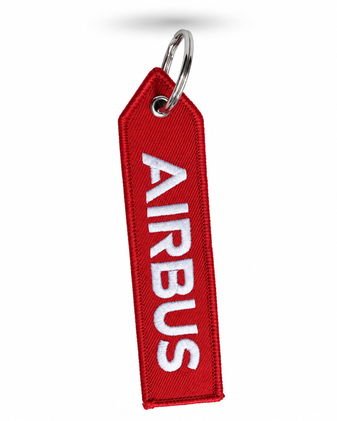 Airbus (Red) Embroidery Keychain Bagtag – Premium Imported Quality