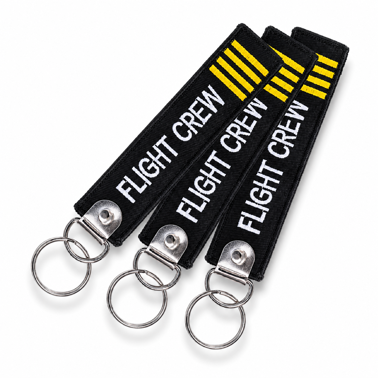 Flight Crew 4 Bar / IIII Bagtag-Keychain – Premium Imported