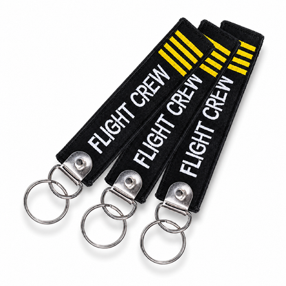 Flight Crew 4 Bar / IIII Bagtag-Keychain – Premium Imported