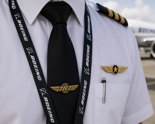 Boeing 787 Premium Imported Tie Pin