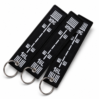Runway Embroidery Bagtag-Keychain – Premium Imported