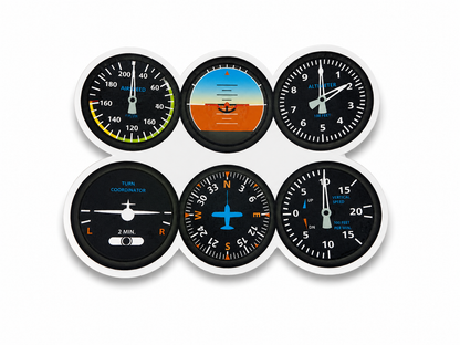 Pilot 6 Pack Set Vinyl Sticker