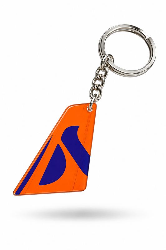 Akasa Air Acrylic Keychain – Premium Aviation Collectible