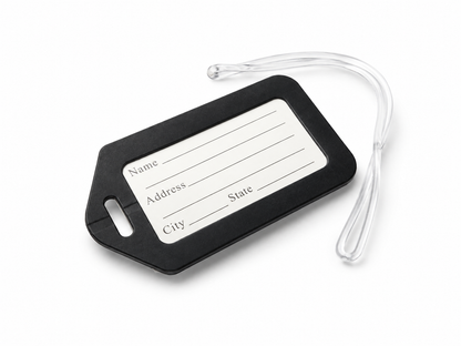 Mini Luggage Name Tag – Compact Travel ID Tag