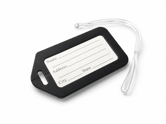 Mini Luggage Name Tag – Compact Travel ID Tag