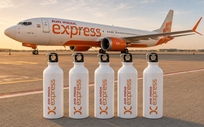 Air India Express Stainless Steel Water Bottle – 600ML
