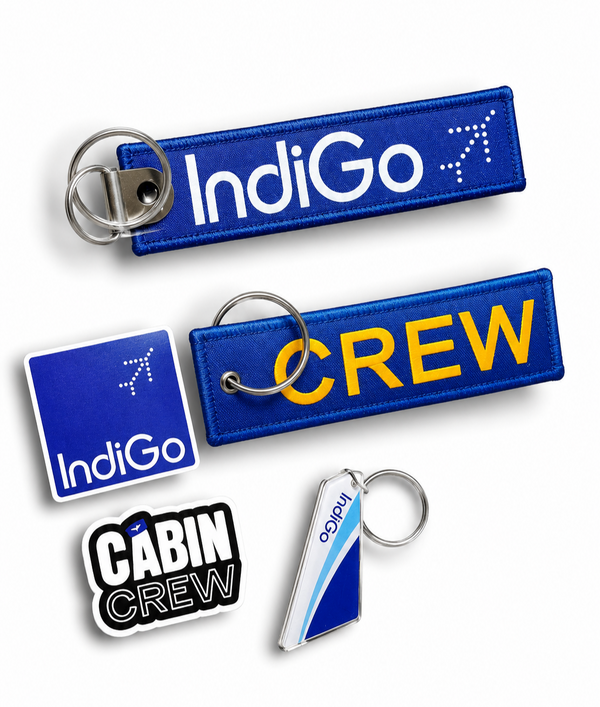IndiGo Cabin Crew Combo Pack – Premium Aviation Gift Set