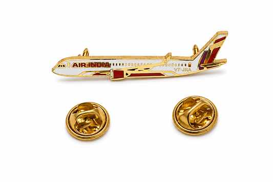 Air India A350 Lapel Pin | Premium Aviation Badge