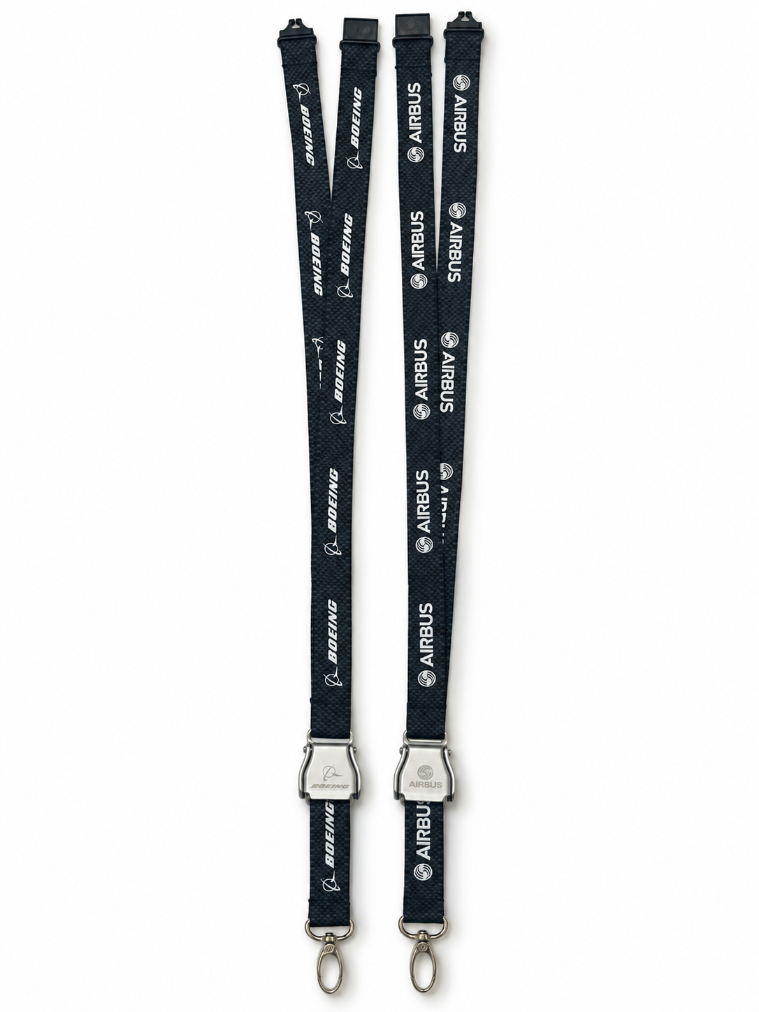 Boeing Carbon/Checks Buckle Lanyard – Premium Imported Quality