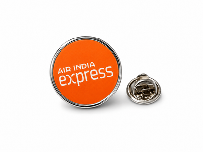 Air India Express Circular Lapel Pin – Premium Aviation Collectible