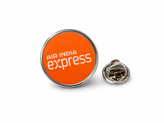 Air India Express Circular Lapel Pin – Premium Aviation Collectible