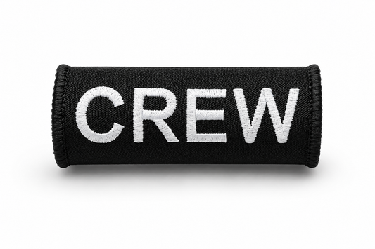 CREW – Premium Imported Embroidery Luggage Handle Wrap
