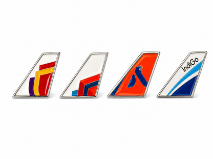 Akasa Air Tail Lapel Pin – Premium Aviation Collectible