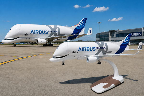 Airbus BelugaXL Die-Cast Aircraft Model – 20 CM