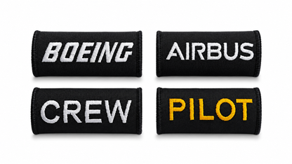 AIRBUS – Premium Imported Embroidery Luggage Handle Wrap