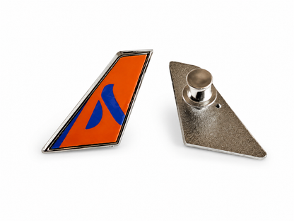 Akasa Air Tail Lapel Pin – Premium Aviation Collectible