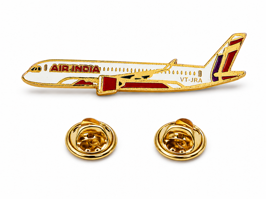 Air India A350 Lapel Pin | Premium Aviation Badge