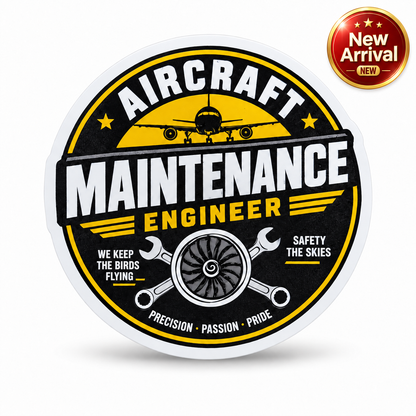 Aircraft Maintenance Engineer Vinyl Sticker