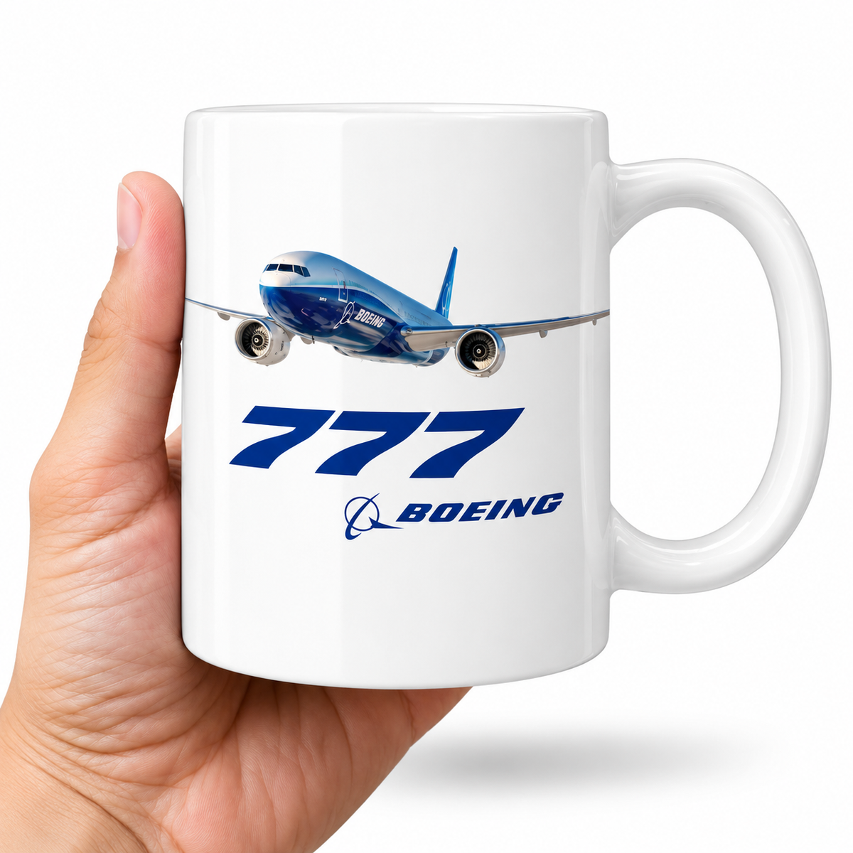 Boeing 777-300ER Ceramic Coffee Mug – 330ML