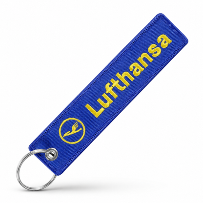 Lufthansa Blue Premium Imported Bagtag-Keychain