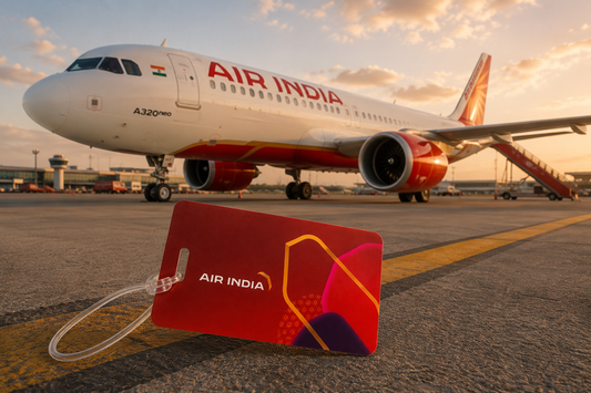 Air India Premium PVC Luggage Tag