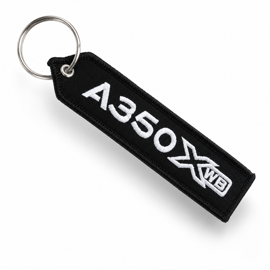Airbus A350 XWB Embroidered Bag Tag – Premium Imported Quality
