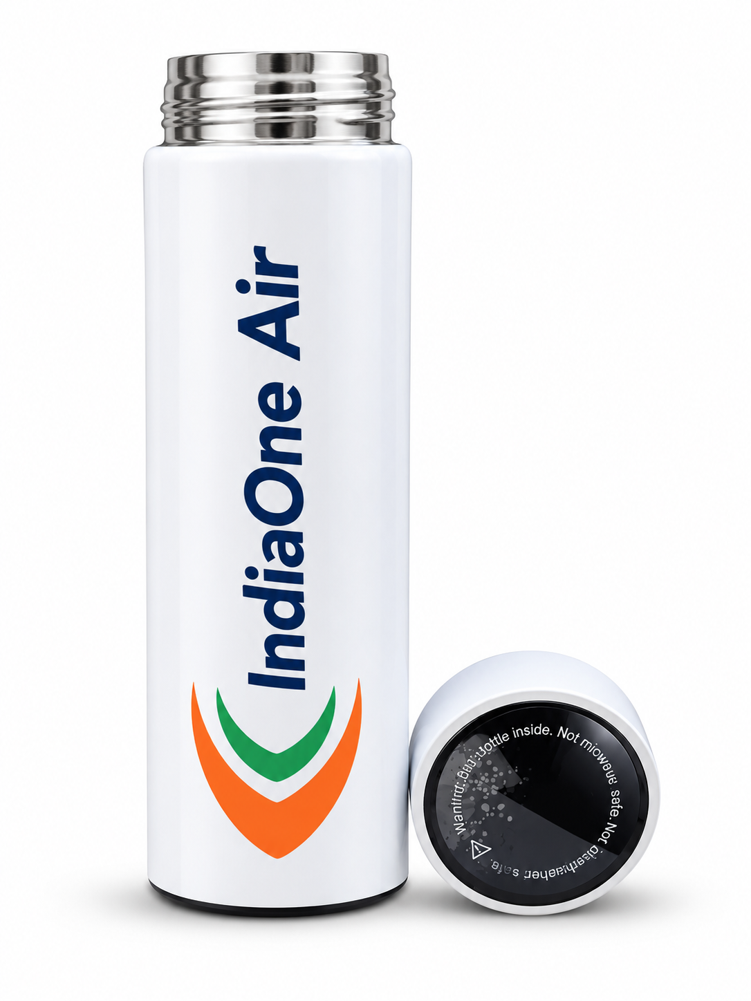 IndiaOne Air × Cessna Temperature Sipper – Premium Stainless Steel Water Bottle | 500ML
