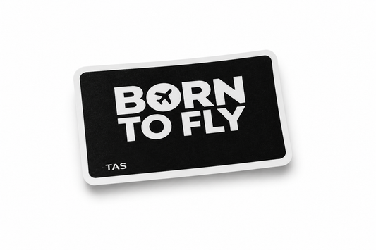 Born To Fly Vinyl Sticker
