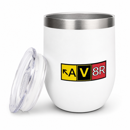 AV8R / AVIATOR Stainless Steel Insulated Coffee Tumbler – 250ML