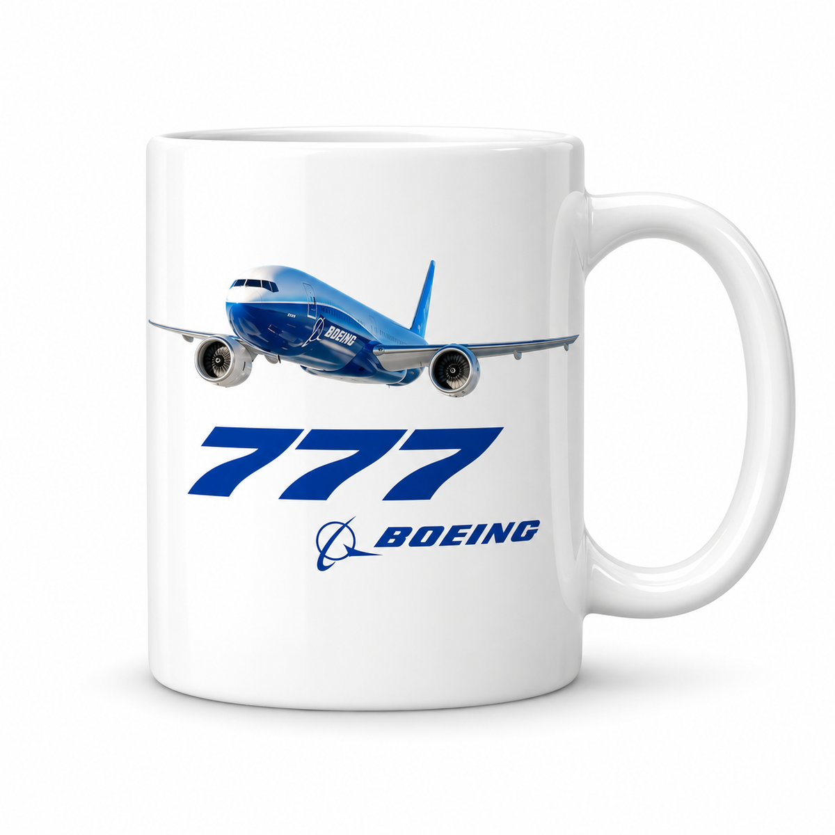 Boeing 777-300ER Ceramic Coffee Mug – 330ML