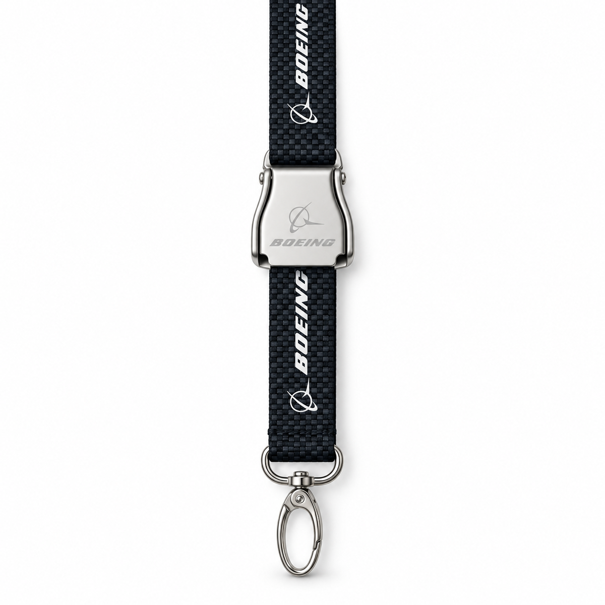 Boeing Carbon/Checks Buckle Lanyard – Premium Imported Quality