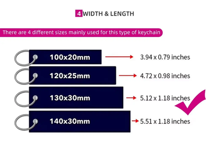Custom Design – 100 Pieces Imported Bag Tag / KeychainPremium Embroidery / Woven Quality