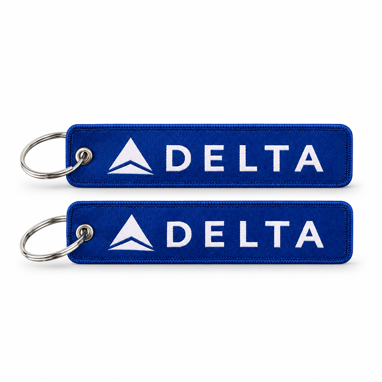 Delta Airlines Premium Woven Bagtag-Keychain – Imported