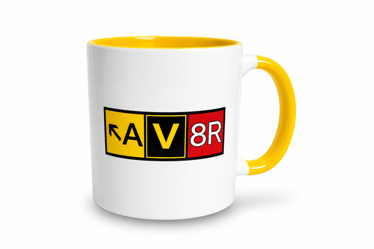 AV8R (Aviator) Ceramic Coffee Mug – 330ML