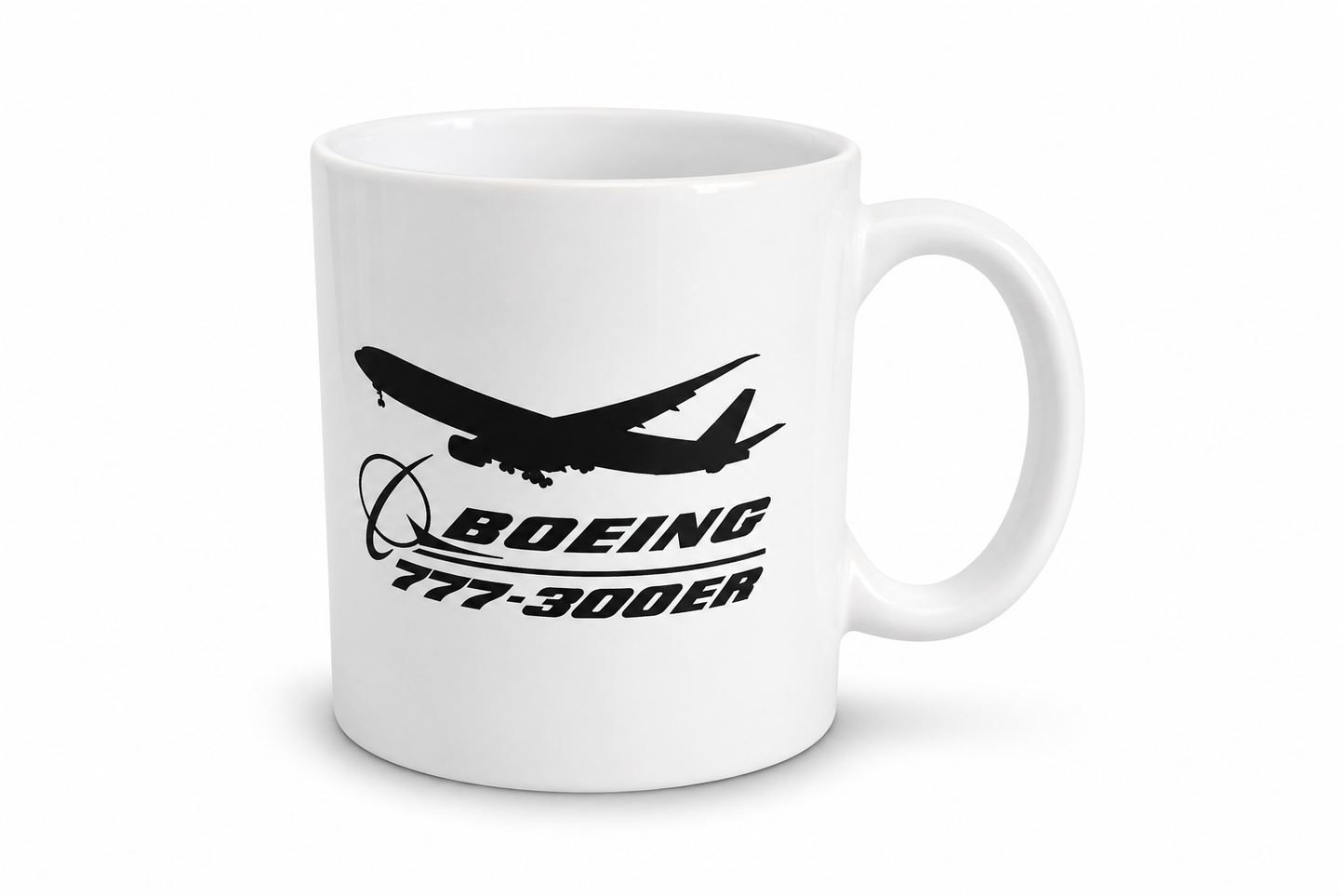 Boeing 777-300ER Ceramic Coffee Mug – 330ML
