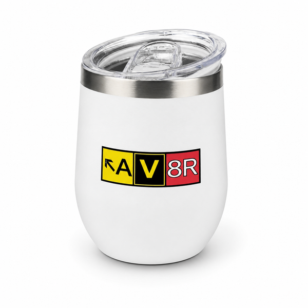 AV8R / AVIATOR Stainless Steel Insulated Coffee Tumbler – 250ML