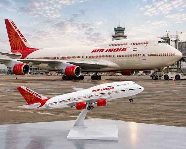 Air India Boeing 747-400 Aircraft Model – 1:200 Scale | 30CM ✈️|Pre-Order Only