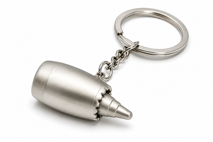 Boeing 787 GEnx Metal Engine Keychain (Imported)